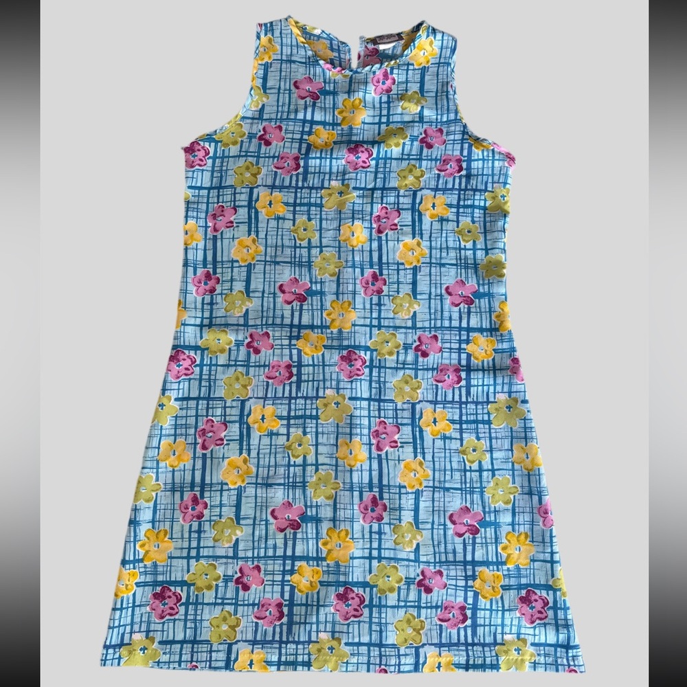 Vintage Women’s Hot House Floral Dress Size M